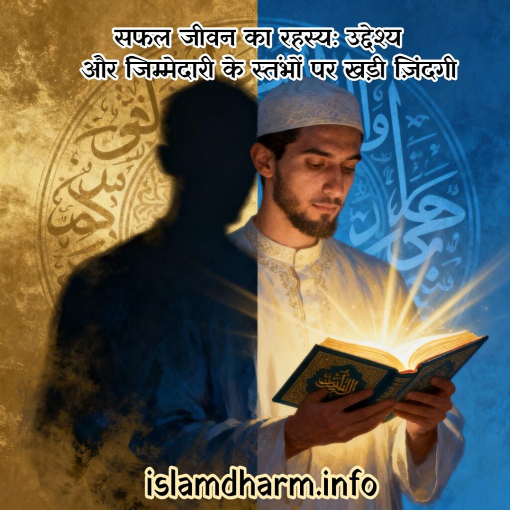 सफल जीवन का रहस्य उद्देश्य और जिम्मेदारी के स्तंभों पर खड़ी ज़िंदगी